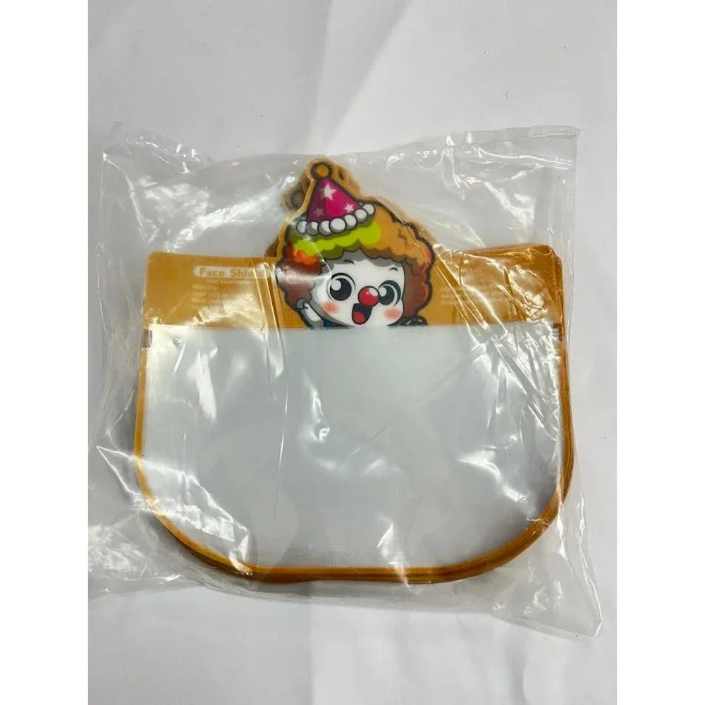 NEW! DIPOSABLE POTECTIVE KIDS FACE SHIELD - 100‎ PC
